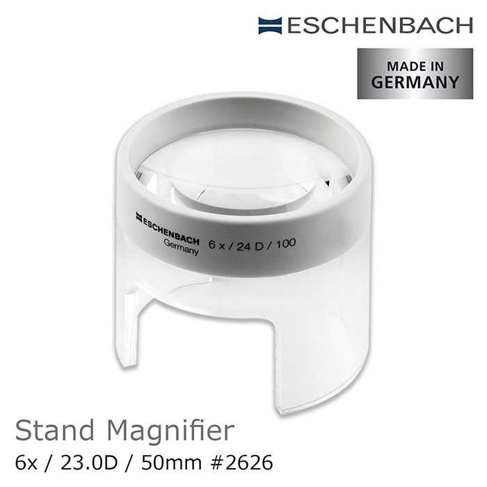 ESCHENBACHMADE INGERMANYESCHENBACH 6x24 D/100GermanyStand Magnifier6x23.0D 50mm #2626