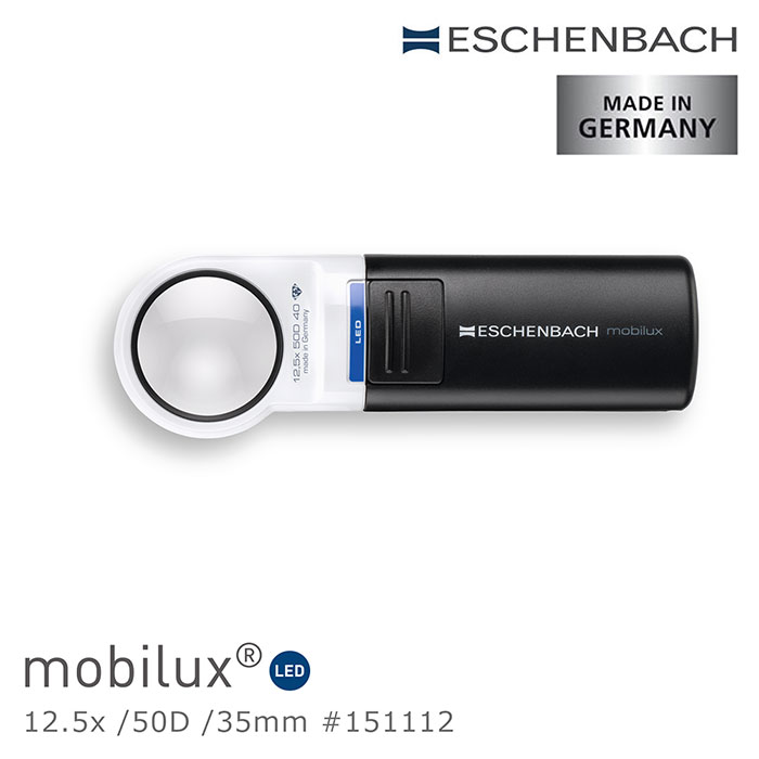 mobilux®LED12.5x//35mm #151112 50D 40  LEDESCHENBACHMADE INGERMANYESCHENBACH mobilux