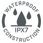 WATERPROOFIPX7CONSTRUCTION