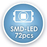 SMD-LED72pcs