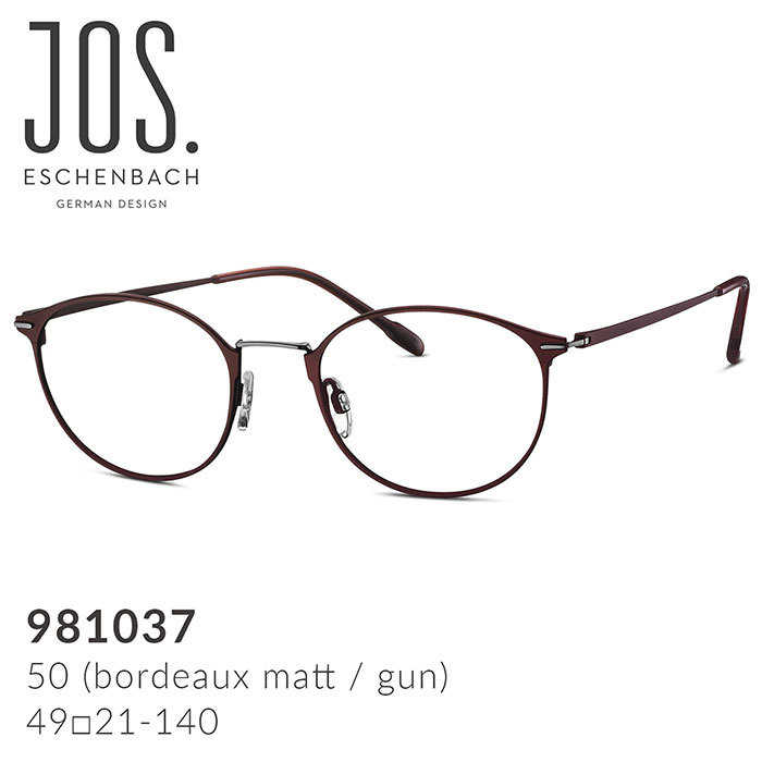 Jose Eisenbach German classic metropolis pure titanium glasses 981037 (total three colors) - Glasses & Frames - Other Metals Multicolor